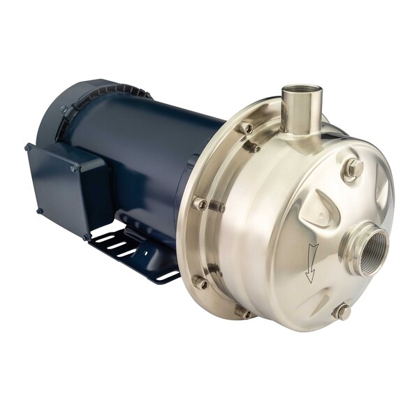 American Stainless Pumps Stainless Steel Pump, Carbon/Silicon Carbide